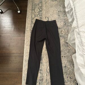 Abercrombie & Fitch Black and Gray high waisted Checkered Pants
